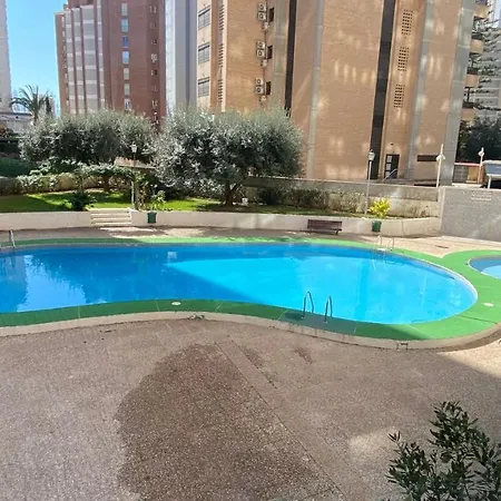 Appartamento Solymar Levante Completo Con Piscina Y Parking Comunitario Benidorm